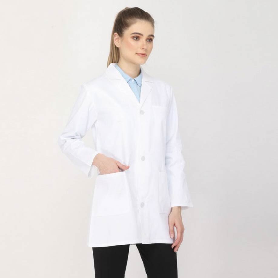 Female Lab Coat (Length 32") - Image 3